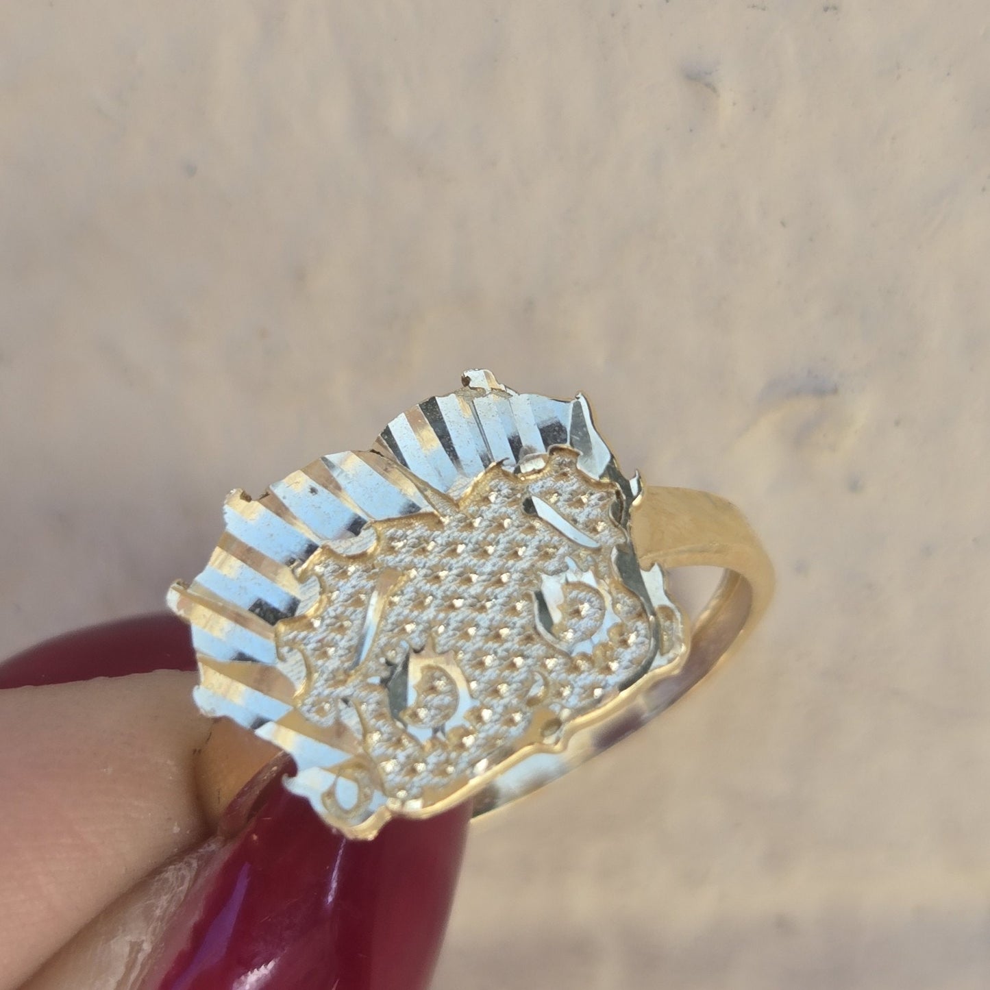 Real Solid 14k Gold Betty Ring