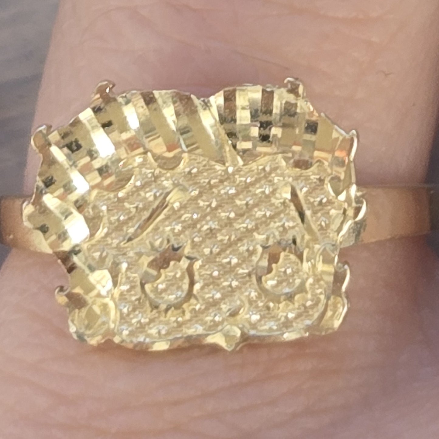 Real Solid 14k Gold Betty Ring